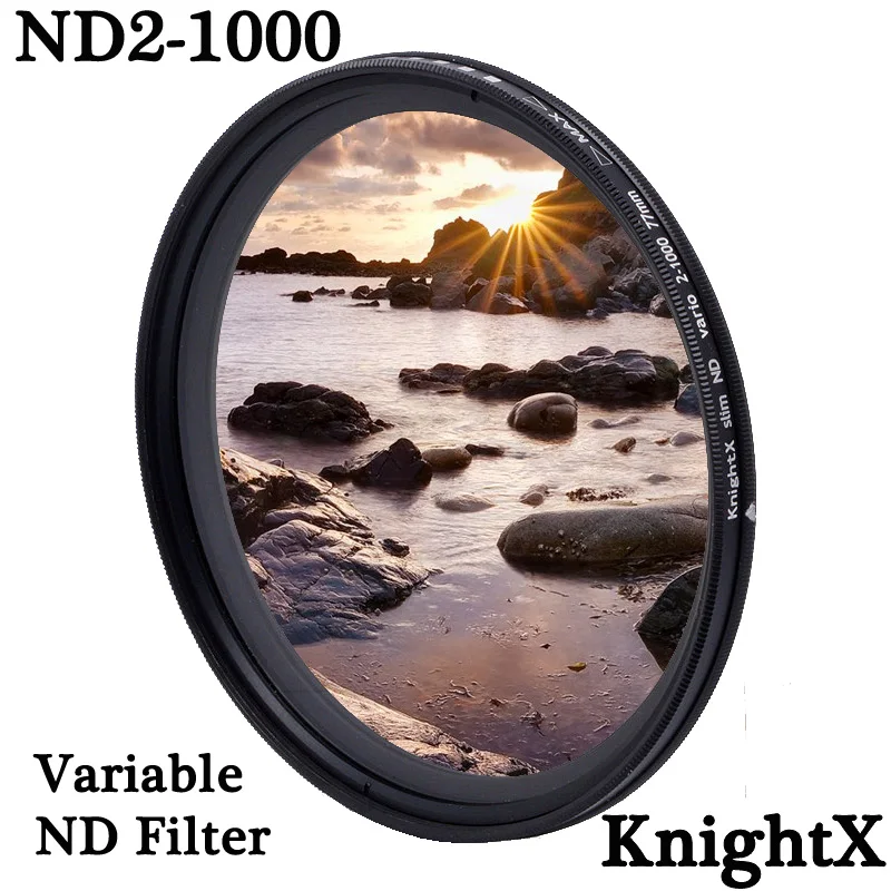 KnightX-ND2 에서 ND1000 페이더 가변 ND 필터