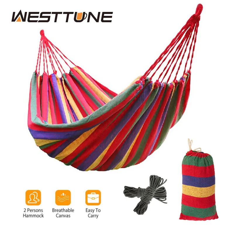 Westtune 휴대용 야외 캠핑 해먹