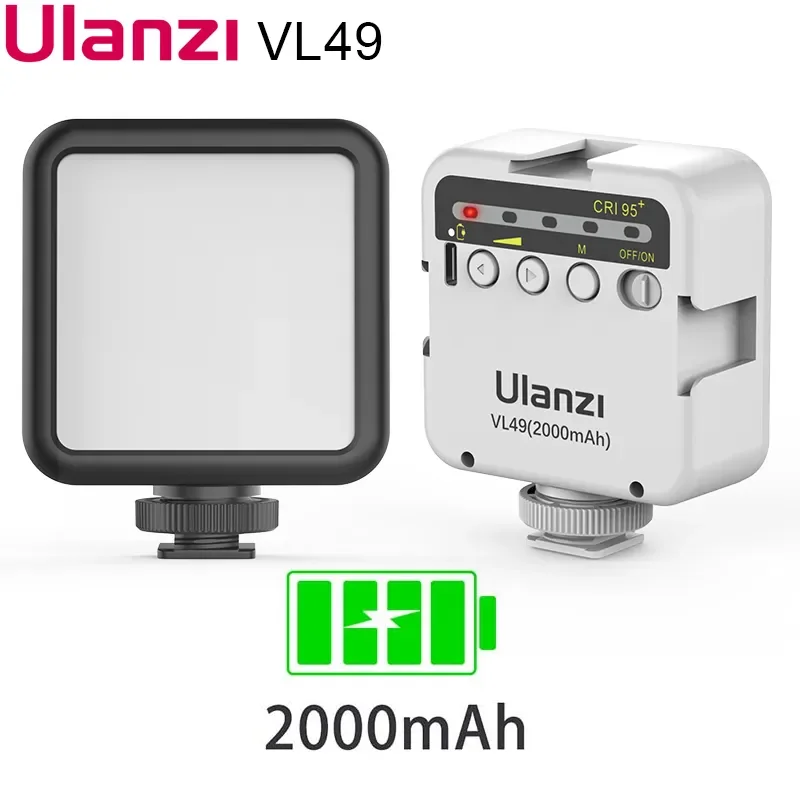 Ulanzi 미니 브이로그 LED 필 라이트