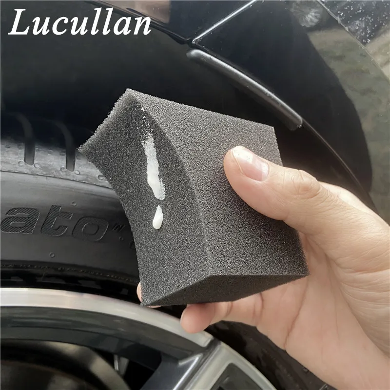 Lucullan 고밀도 블랙 윤곽 모양 폼 왁싱 패드