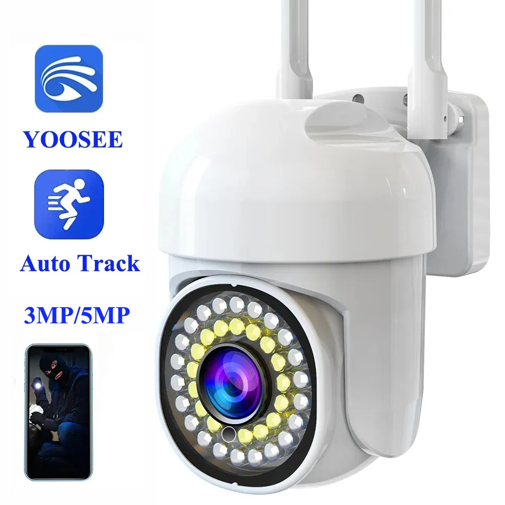 YOOSEE HD IP 카메라 3MP 5MP 와이파이 PTZ 카메라