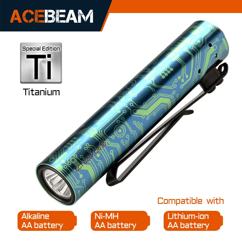 ACEBEAM Rider RX 2.0 티타늄 합금 스페셜 에디션