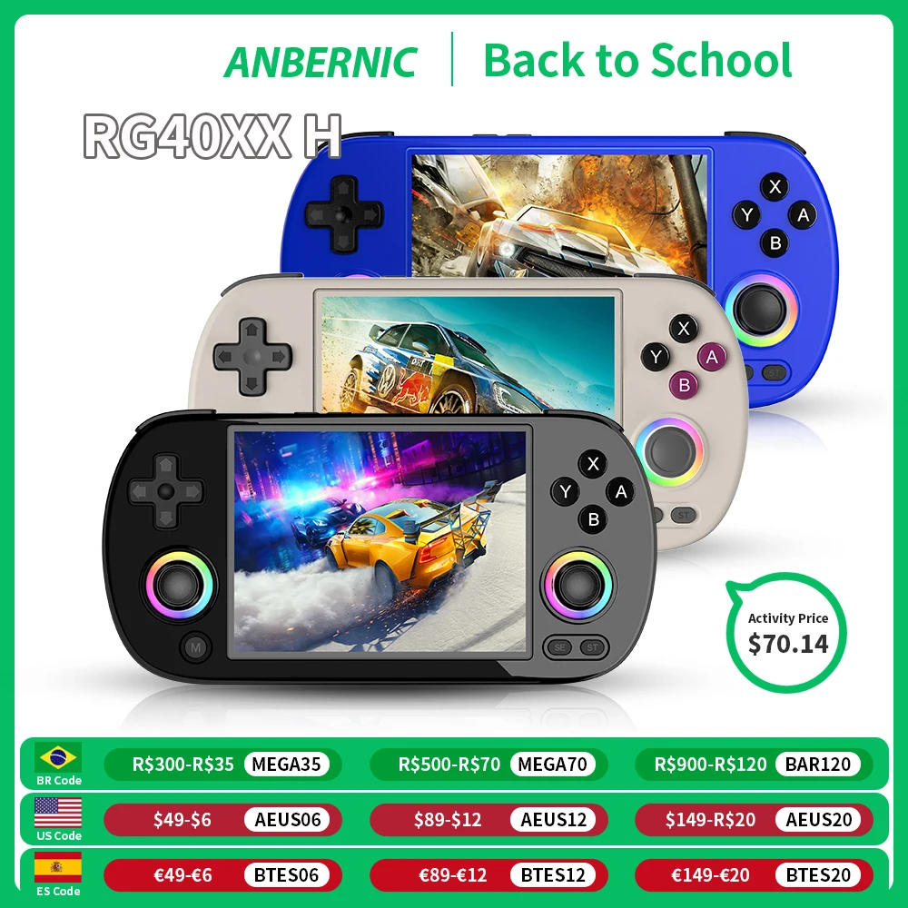 ANBERNIC 휴대용 게임 콘솔