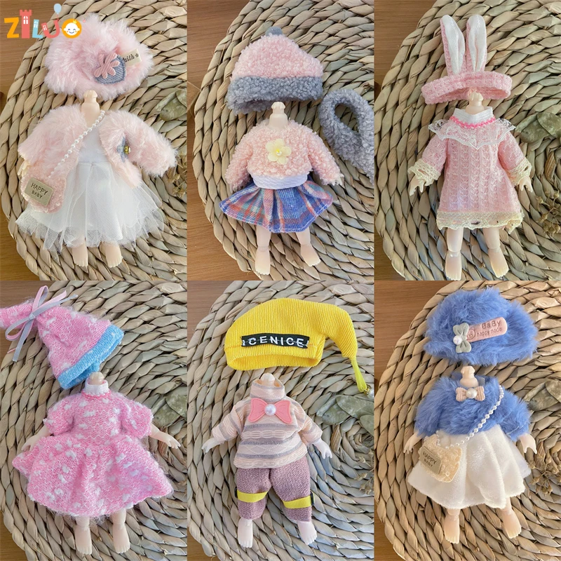 BJD 구체관절 인형옷 드레스 스커트 15-18cm