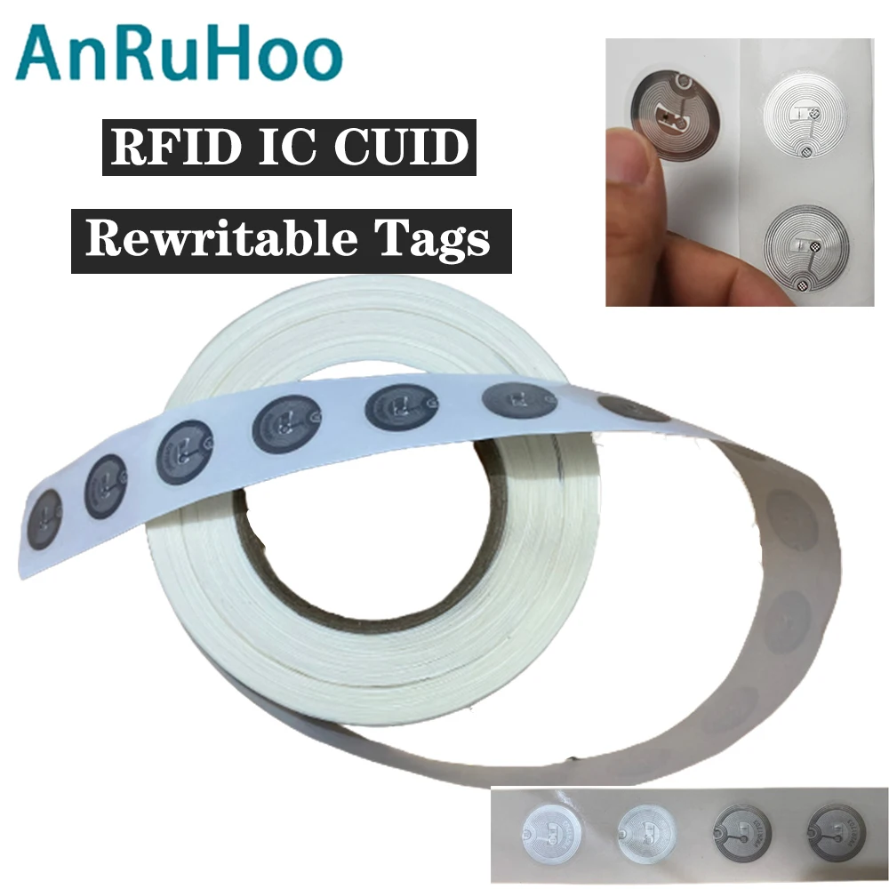 CUID 변경 가능한 스티커 RFID 스마트 칩