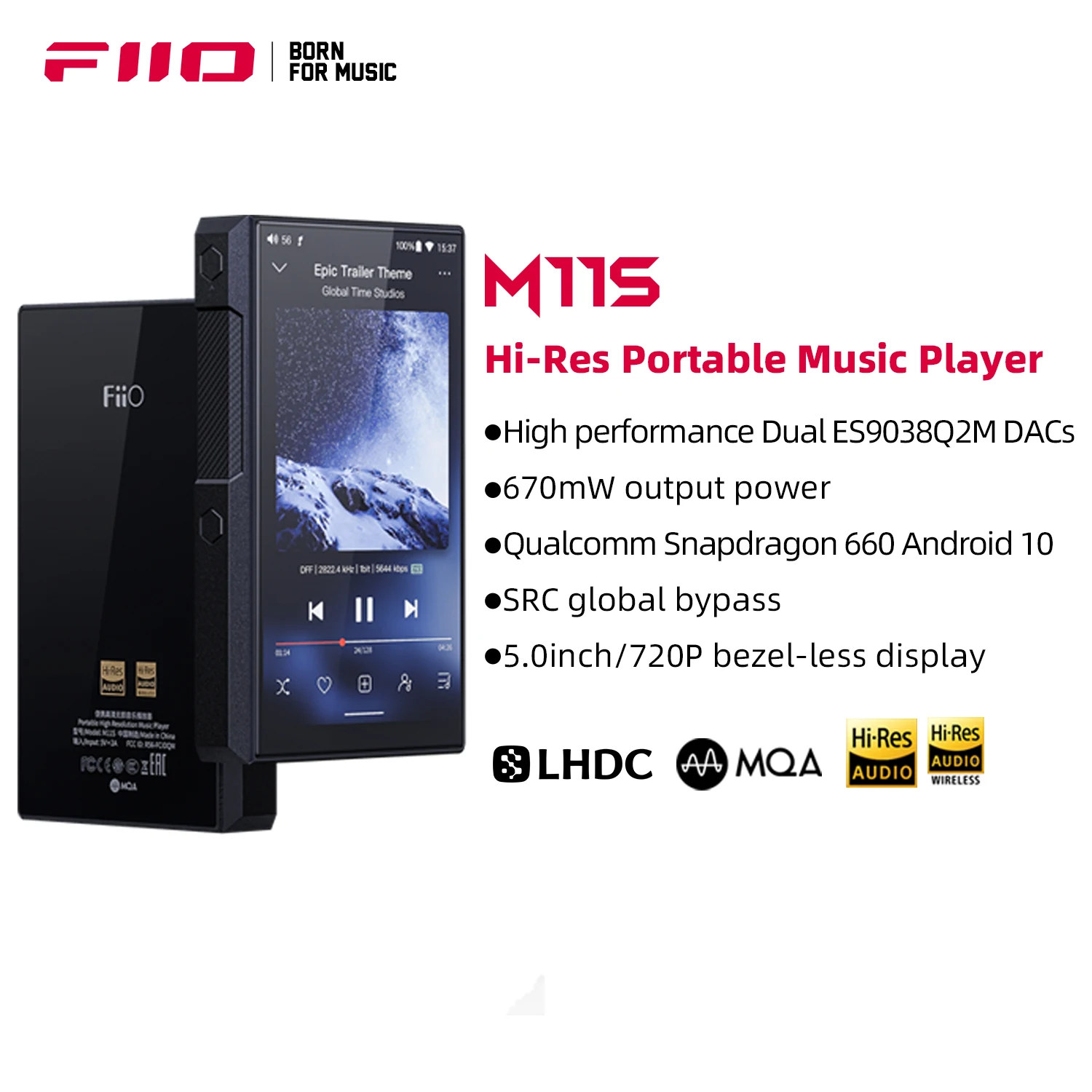 FiiO M11S 음악 플레이어
