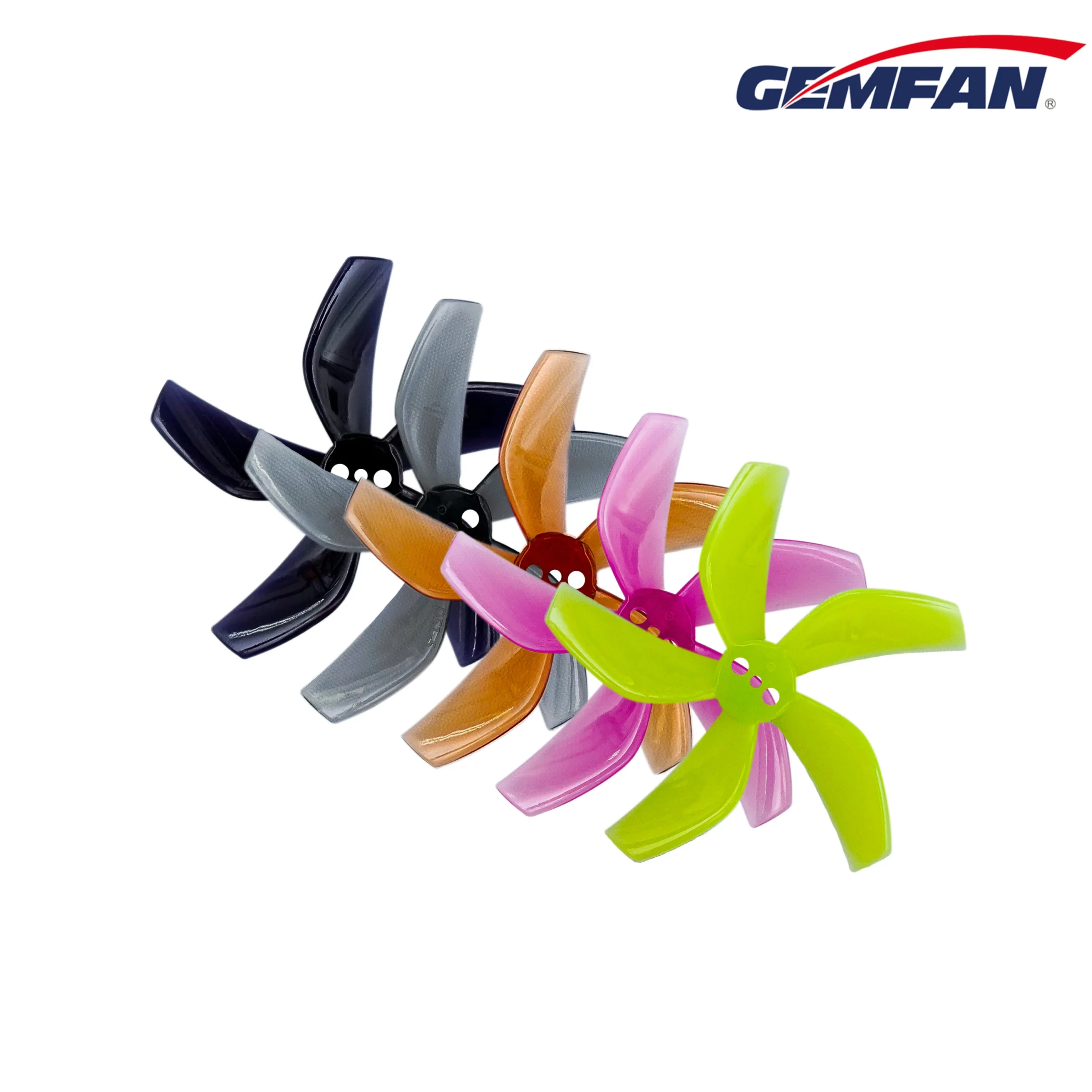 GEMFAN-D51 2020 2x2x5 2 인치 50.3mm 5 블레이드 PC 프로펠러