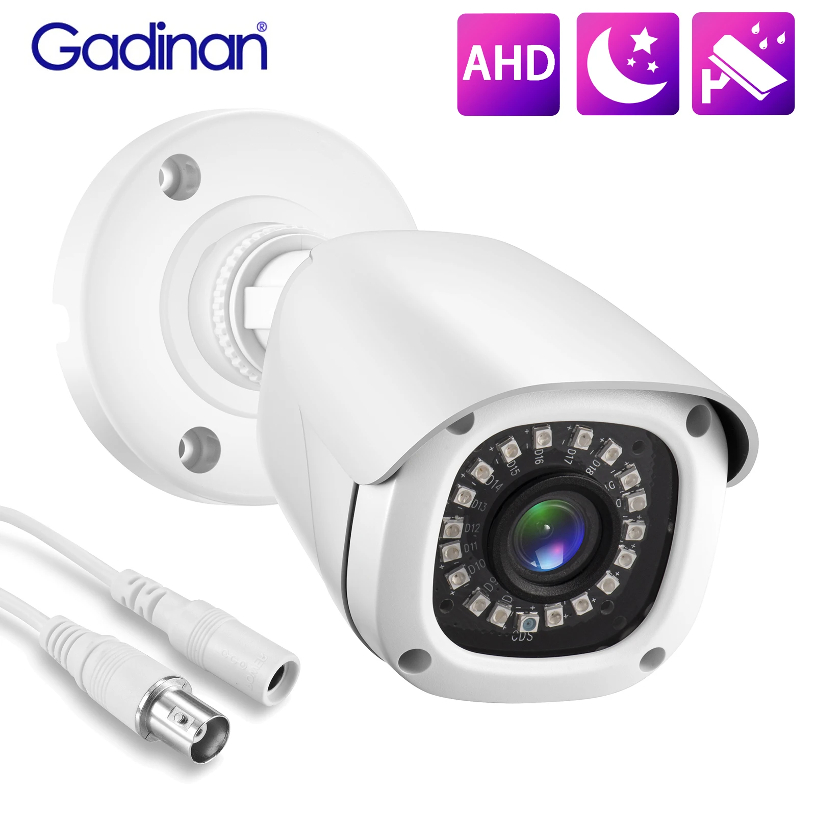 Gadinan-HD 720P 1080P 5MP AHD 카메라
