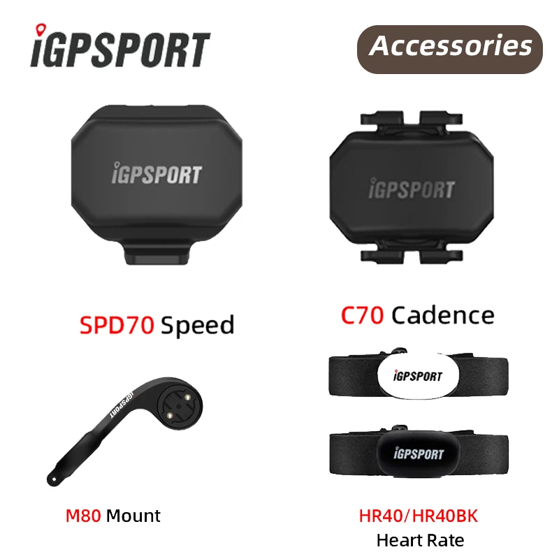 IGPSPORT IGS 속도 센서 케이던스 센서 HR40 심장 센서 S80 SPD70 CAD70 컴퓨터 센서 홀더 브래킷