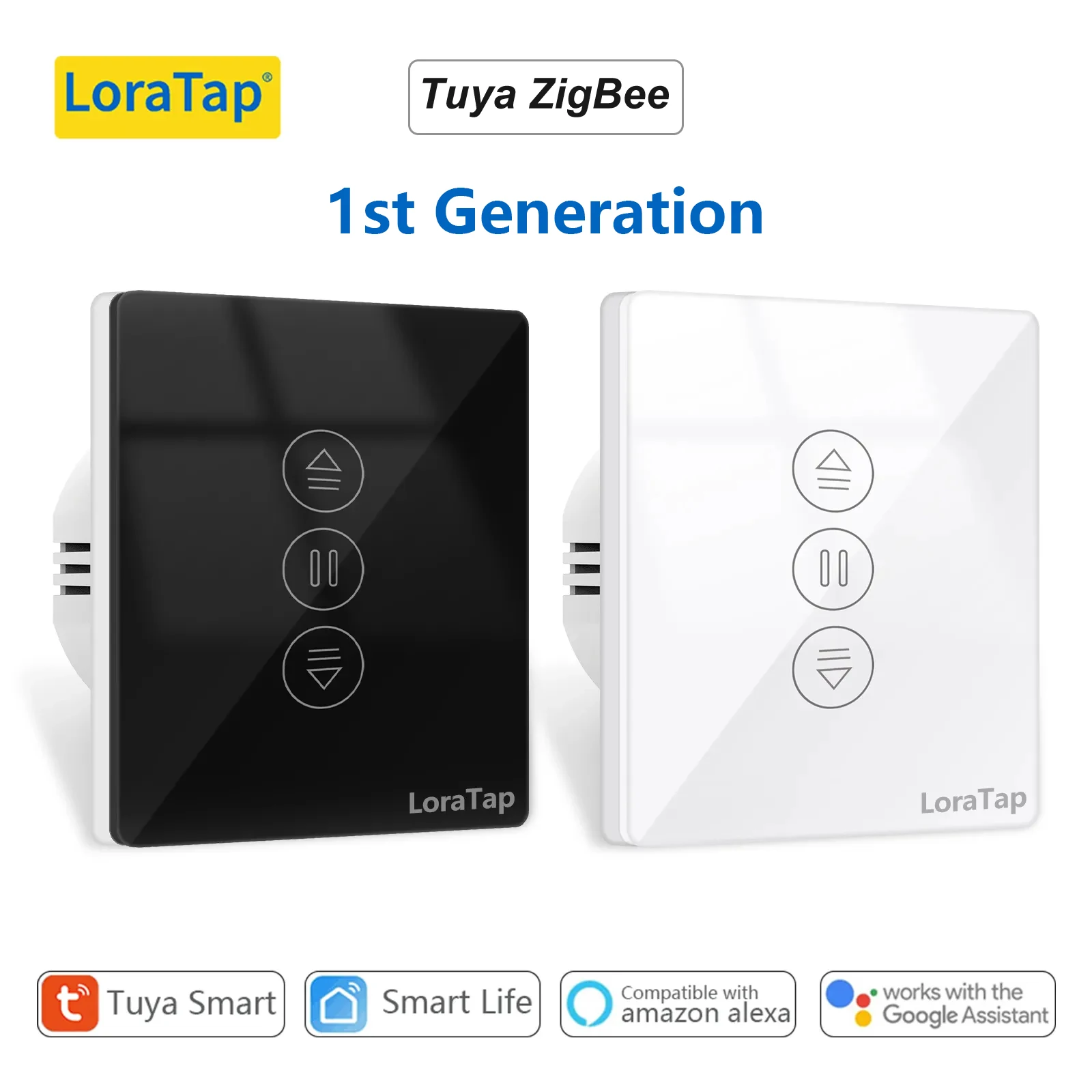 LoraTap ZigBee 커튼 롤러 셔터 블라인드 스위치 제어 연결 모터