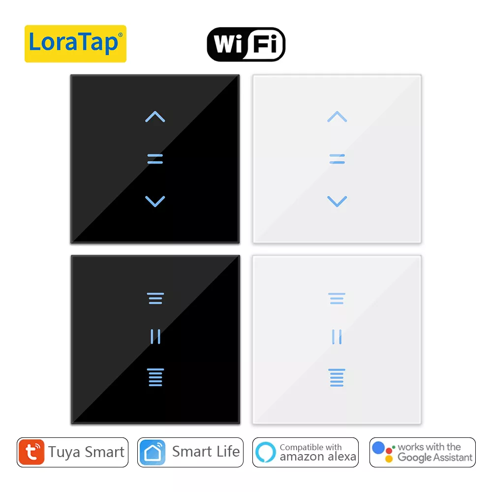 LoraTap 투야 스마트 라이프 와이파이 커튼 블라인드 스위치 롤러 셔터