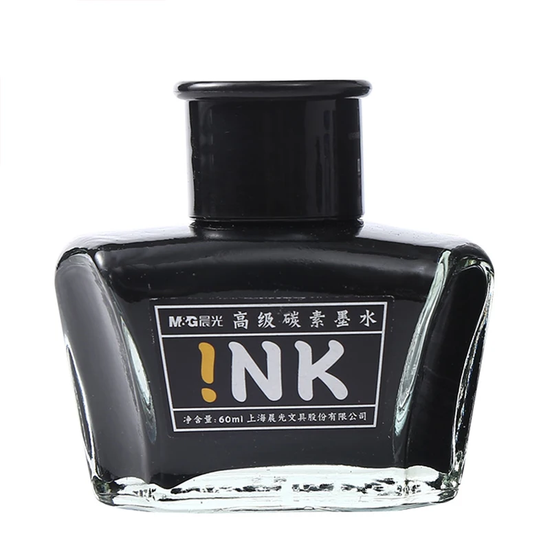 M & G-블랙 카본 잉크 60ml 만년필