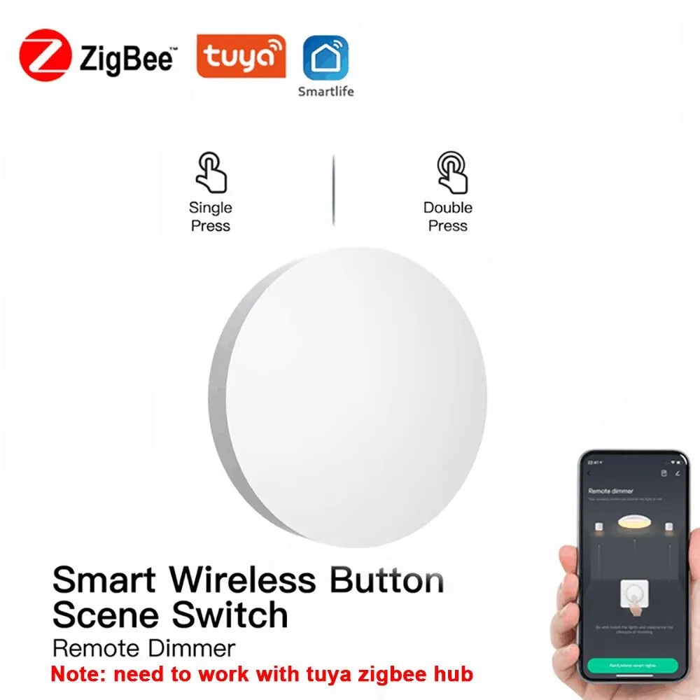 Tuya ZigBee 단추 장면 스위치 지능형 연결 스마트 스위치