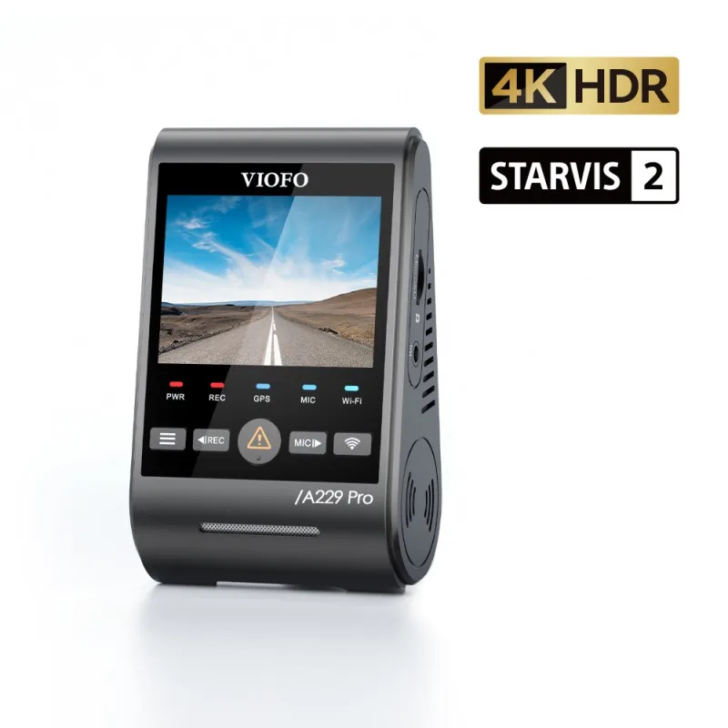VIOFO A229 PRO 4K HDR 자동차 카메라