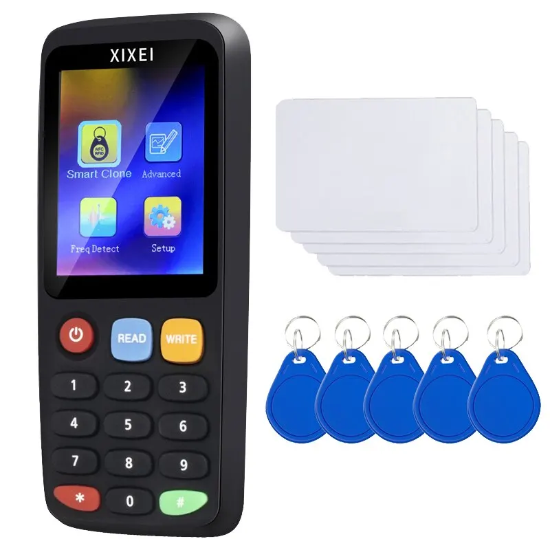 X7 RFID 스마트 칩 카드 리더 라이터 액세스 카드 복사기