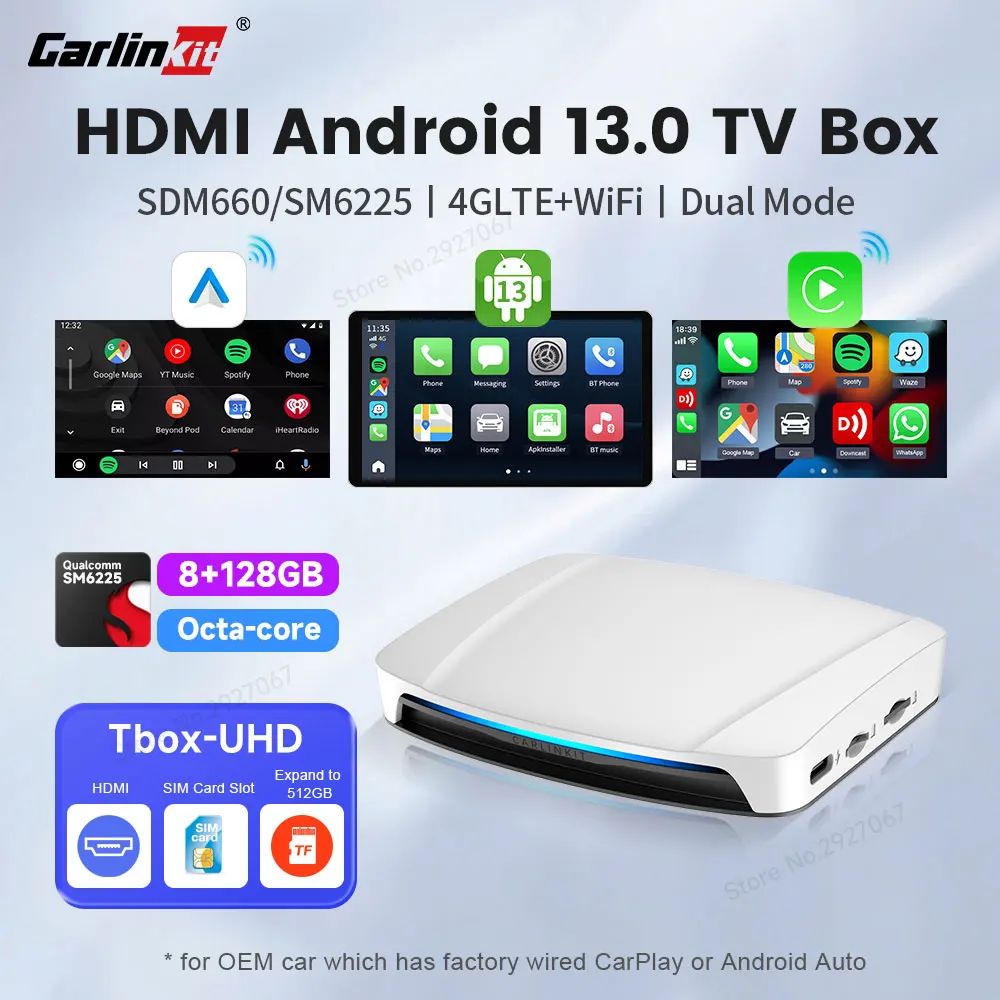 2024 CarlinKit 카플레이 Ai TV 박스