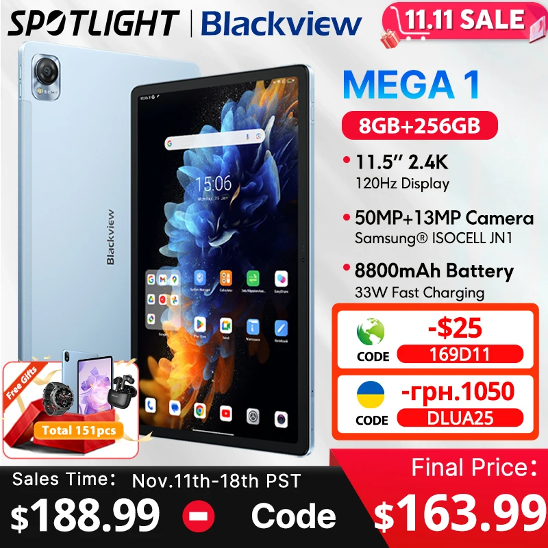 Blackview MEGA 1 태블릿