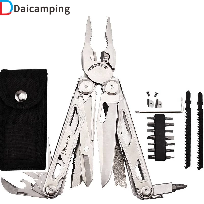 Daicamping DL30 멀티툴 DIY 멀티툴 접이식 나이프 가위 커터