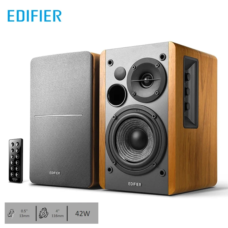 Edifier R1280DB 전원 블루투스 책장 스피커