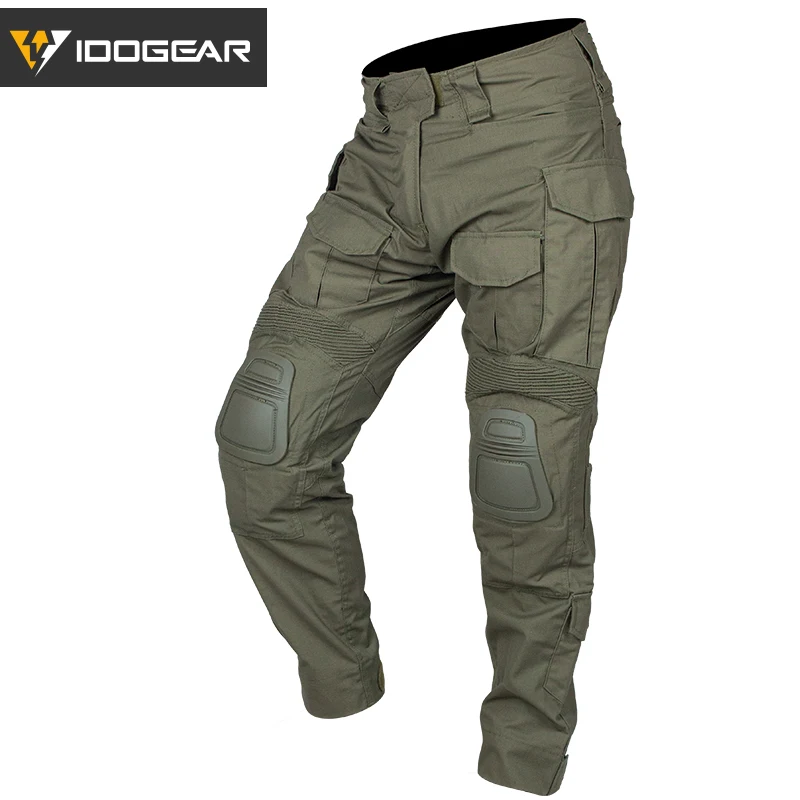 IDOGEAR 무릎 패드 전투 바지