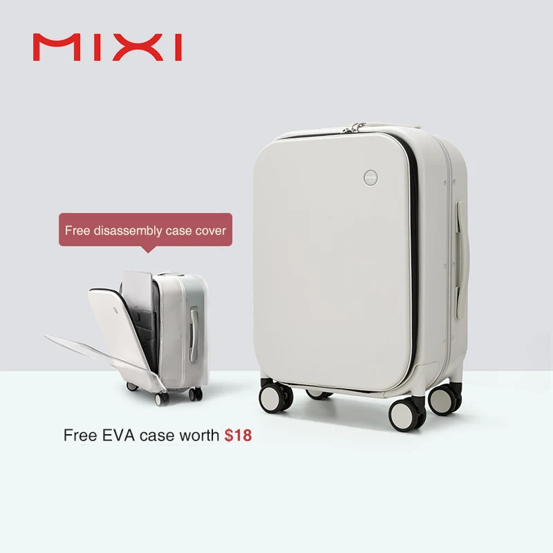 Mixi 특허 디자인 알루미늄 프레임 여행 가방