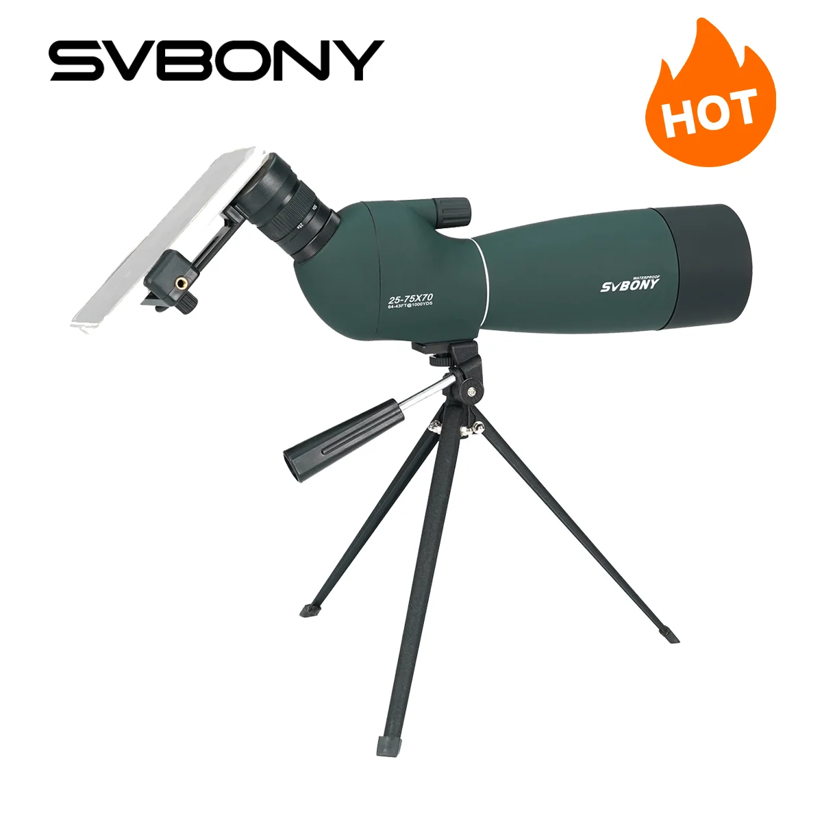 Svbony SV28/SV28 PLUS 스포팅 스코프 삼각대 포함