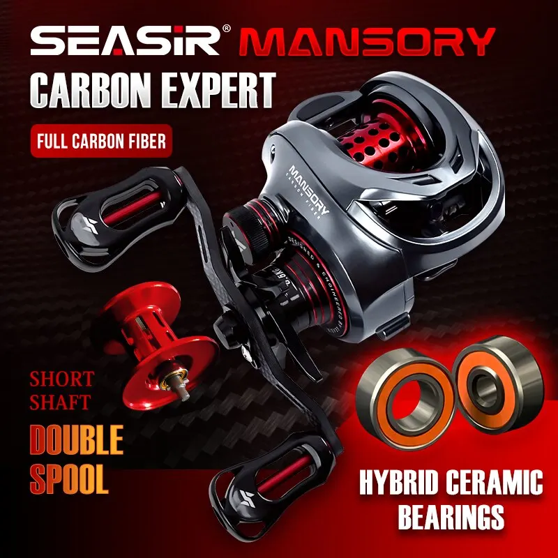 Seasir Mansory 베이트 캐스팅 낚시 릴