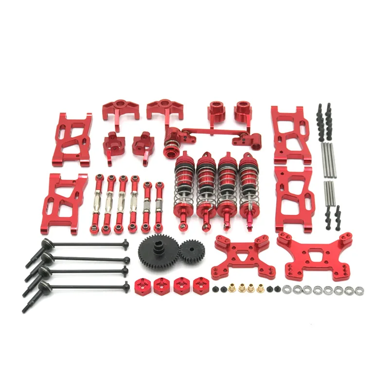 Wltoys 144001 144002 144010 124017 124019 금속 업그레이드 부품 개조 키트