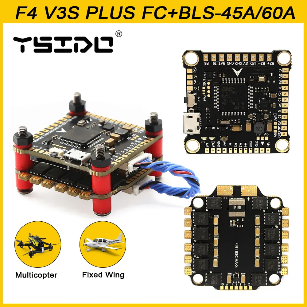 YSIDO F4 V3S PLUS 비행 제어 FC 지원