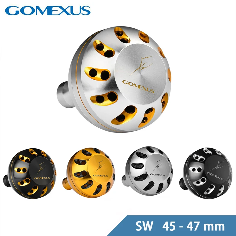 고멕서스 릴튜닝 핸들노브 45mm 시마노B 트위파워 SW