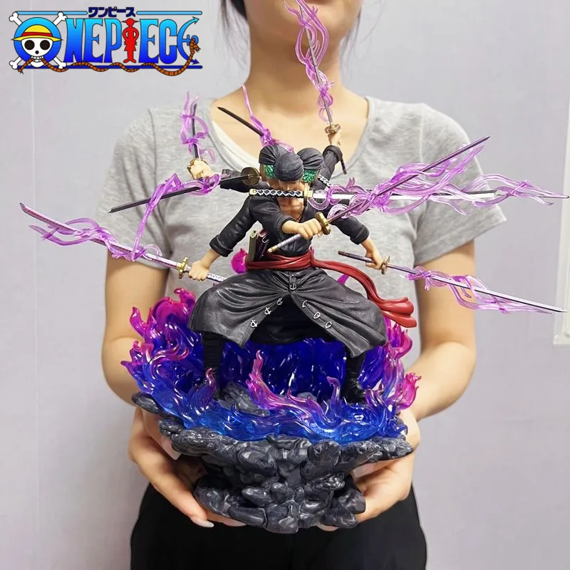 애니메이션 원피스 조로 피규어 PVC 조각상 모델