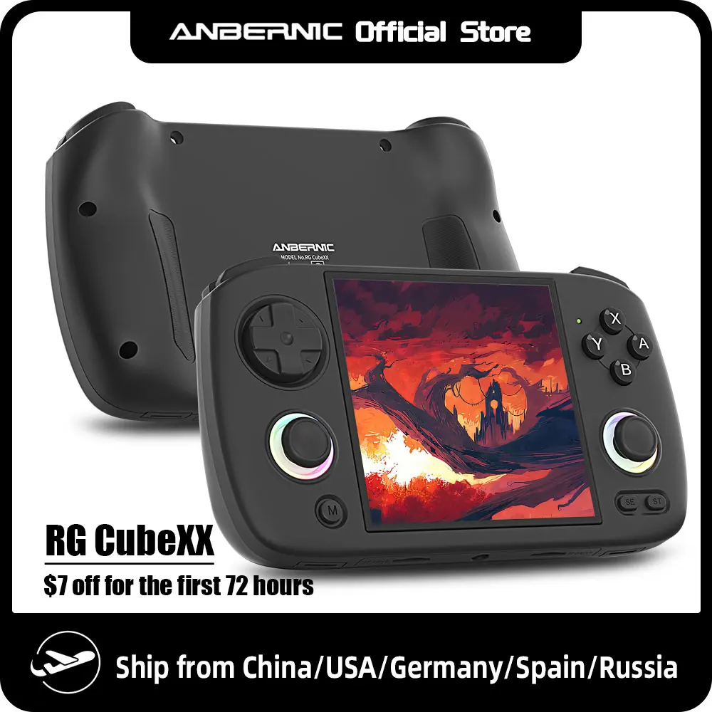ANBERNIC RG CubeXX 휴대용 게임 콘솔