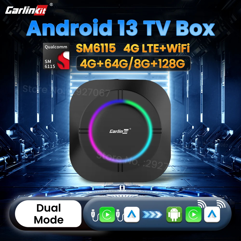 CarlinKit 무선 카플레이 TV 박스