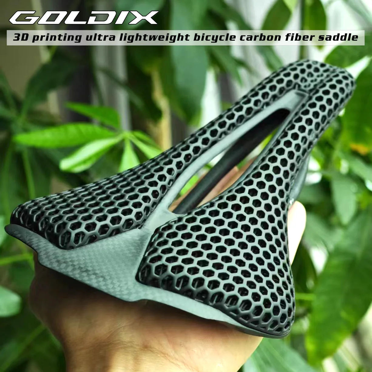 GOLDIX 3D 프린팅 자전거 탄소 새들