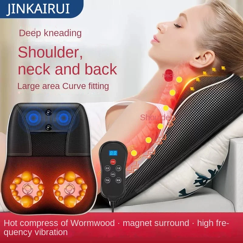 Jinkairui 전기 지압 머리 목 경추 견인 바디 마사지기