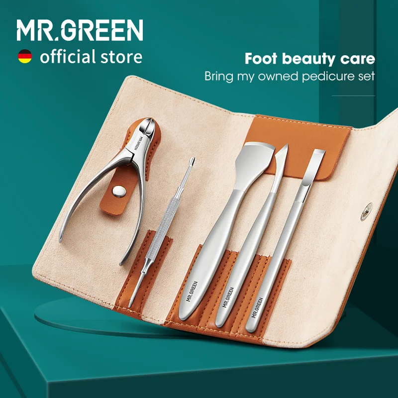 MR.GREEN 전문가용 페디큐어 나이프 세트