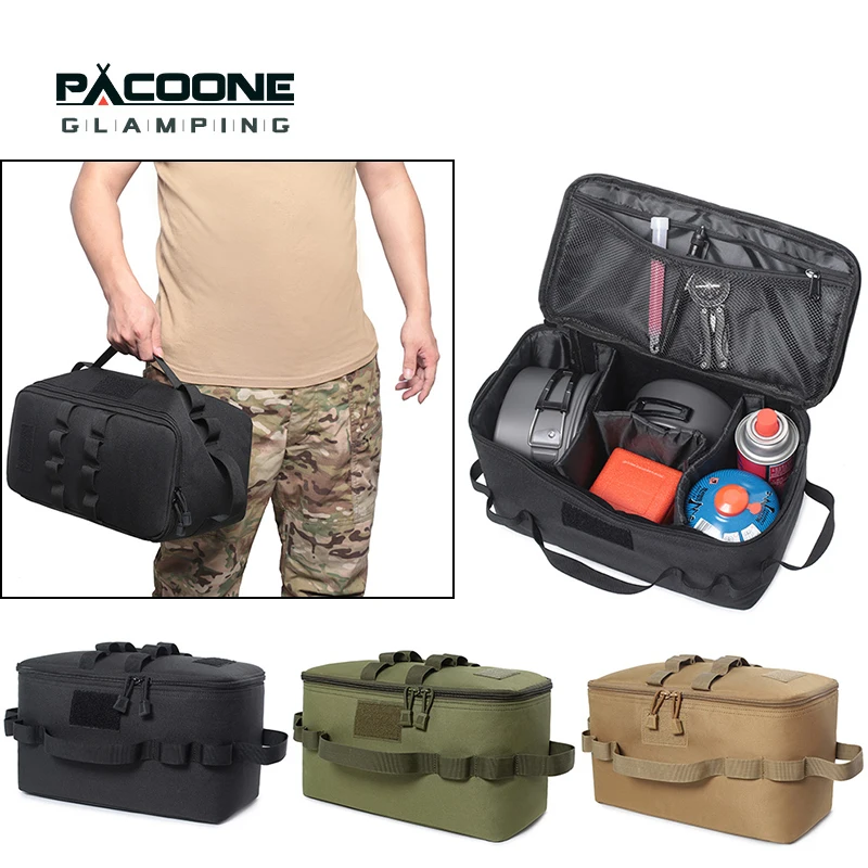 PACOONE 야외 캠핑 가스 탱크 보관 가방