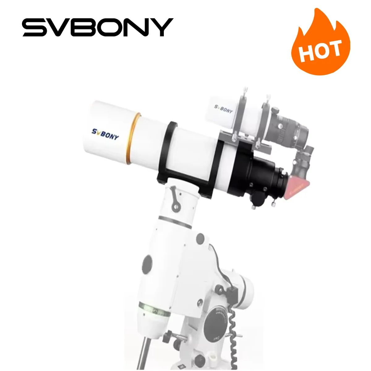 SVBONY SV48P 망원경 90mm 조리개 F5.5 굴절기 깊은 하늘 천체 사진을위한 성인 및 초보자 용 OTA 천문 망원경