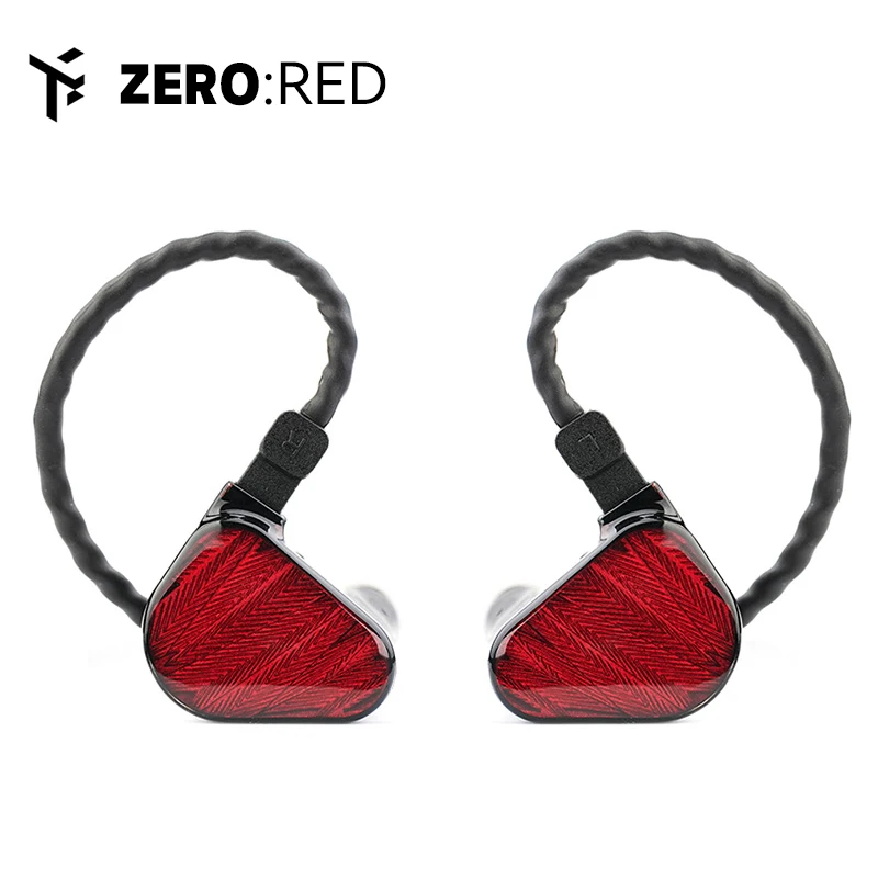 Truthear x Crinacle ZERO:RED 듀얼 다이내믹 드라이버 인이어 헤드폰