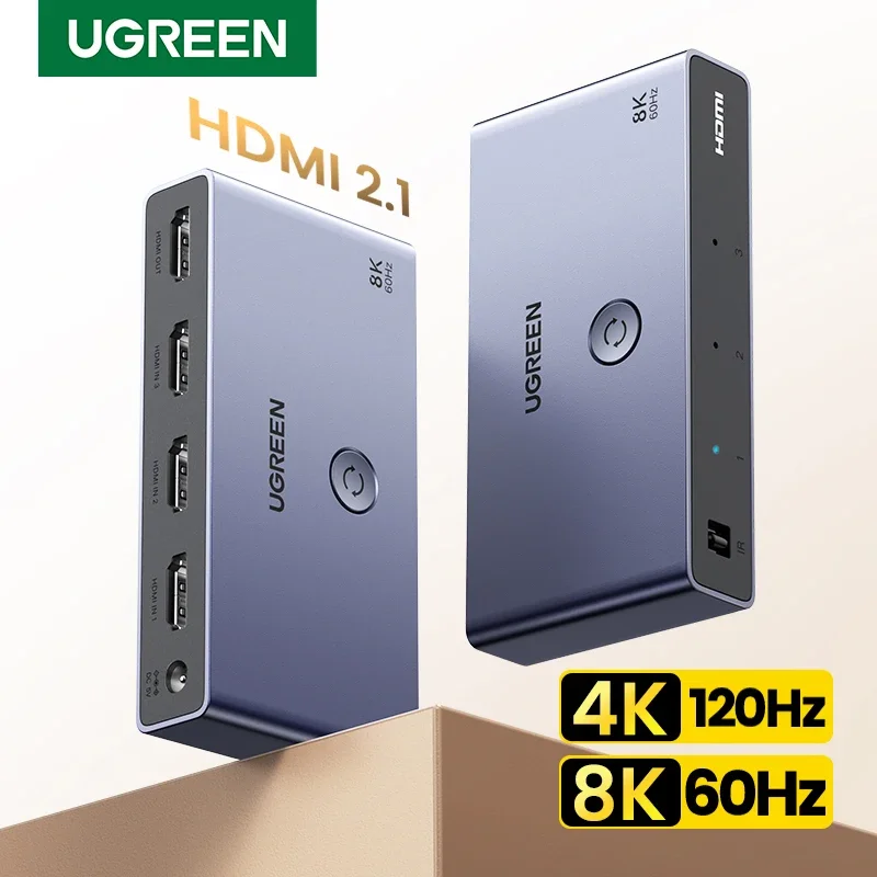 UGREEN-HDMI 2.1 2.0 8K 스위치