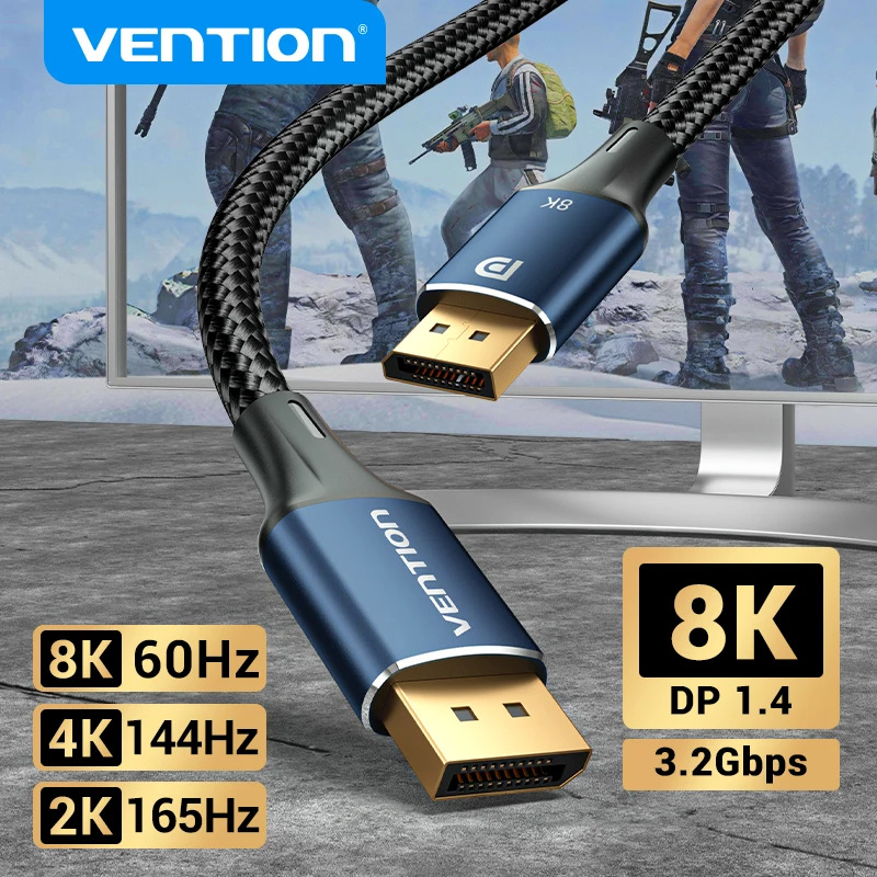 Vention-디스플레이포트 1.4 케이블