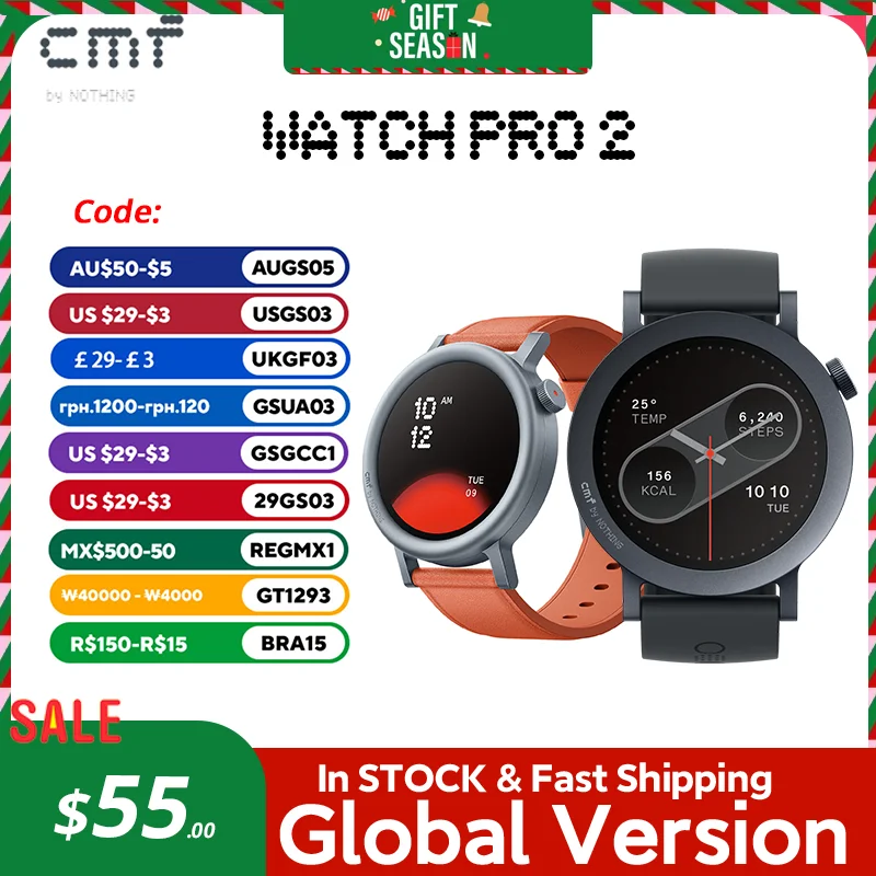 글로벌 버전 CMF Nothing Watch Pro 2