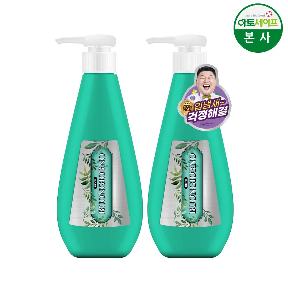 덴티본조르노 푸쉬치약 구취 285g 2개입