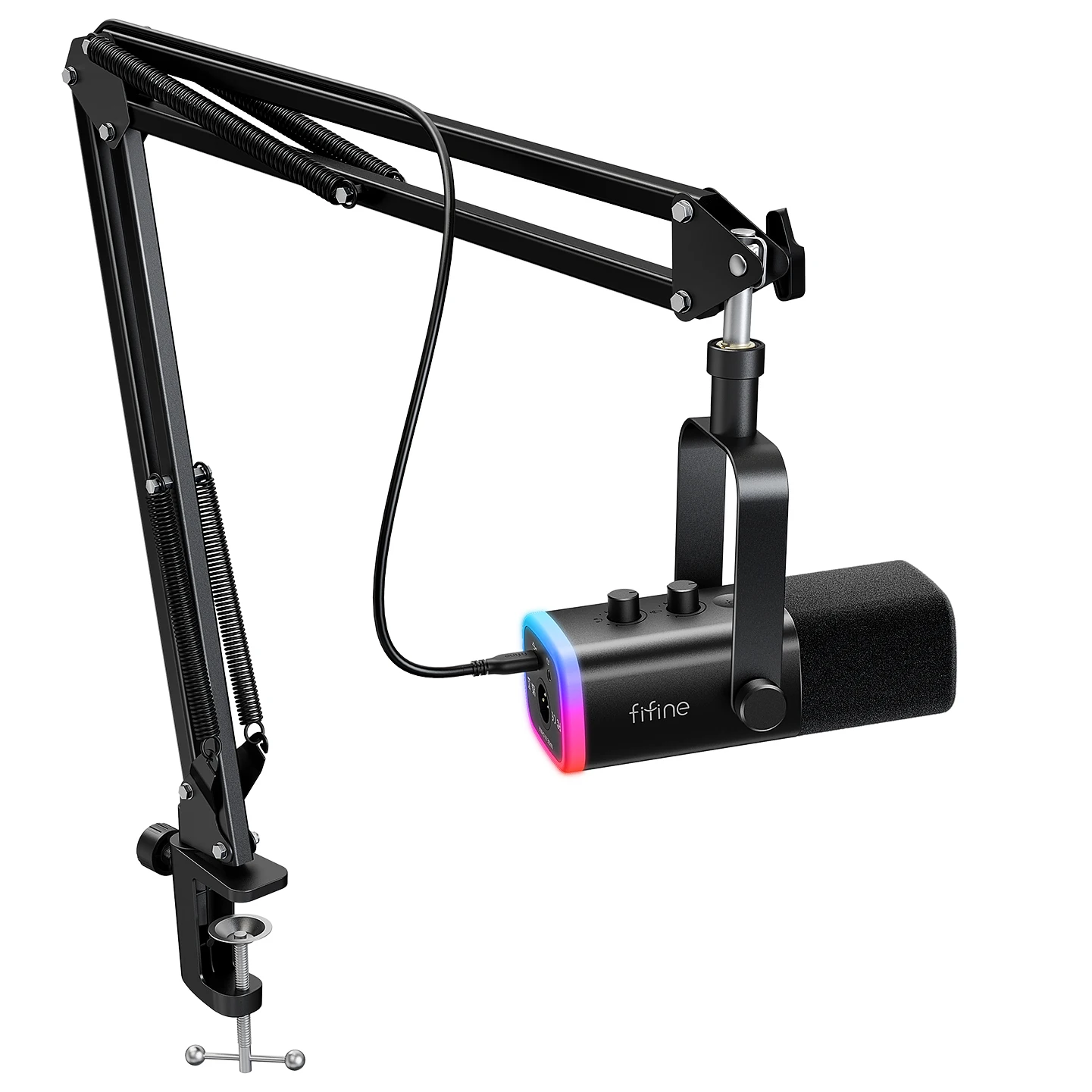 FIFINE XLR USB 게임용 마이크 키트