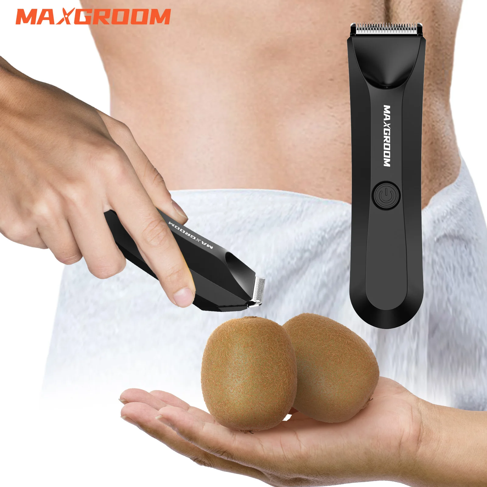 MAXGROOM 남성용 바디 헤어 트리머 면도기