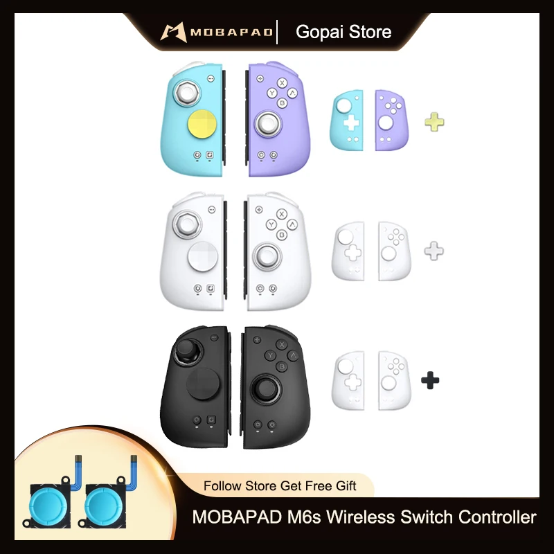 MOBAPAD M6s 제미니 블루투스 무선 게임 컨트롤러