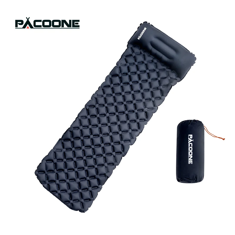 PACOONE 야외 캠핑 슬리핑 패드 접이식 수면 매트