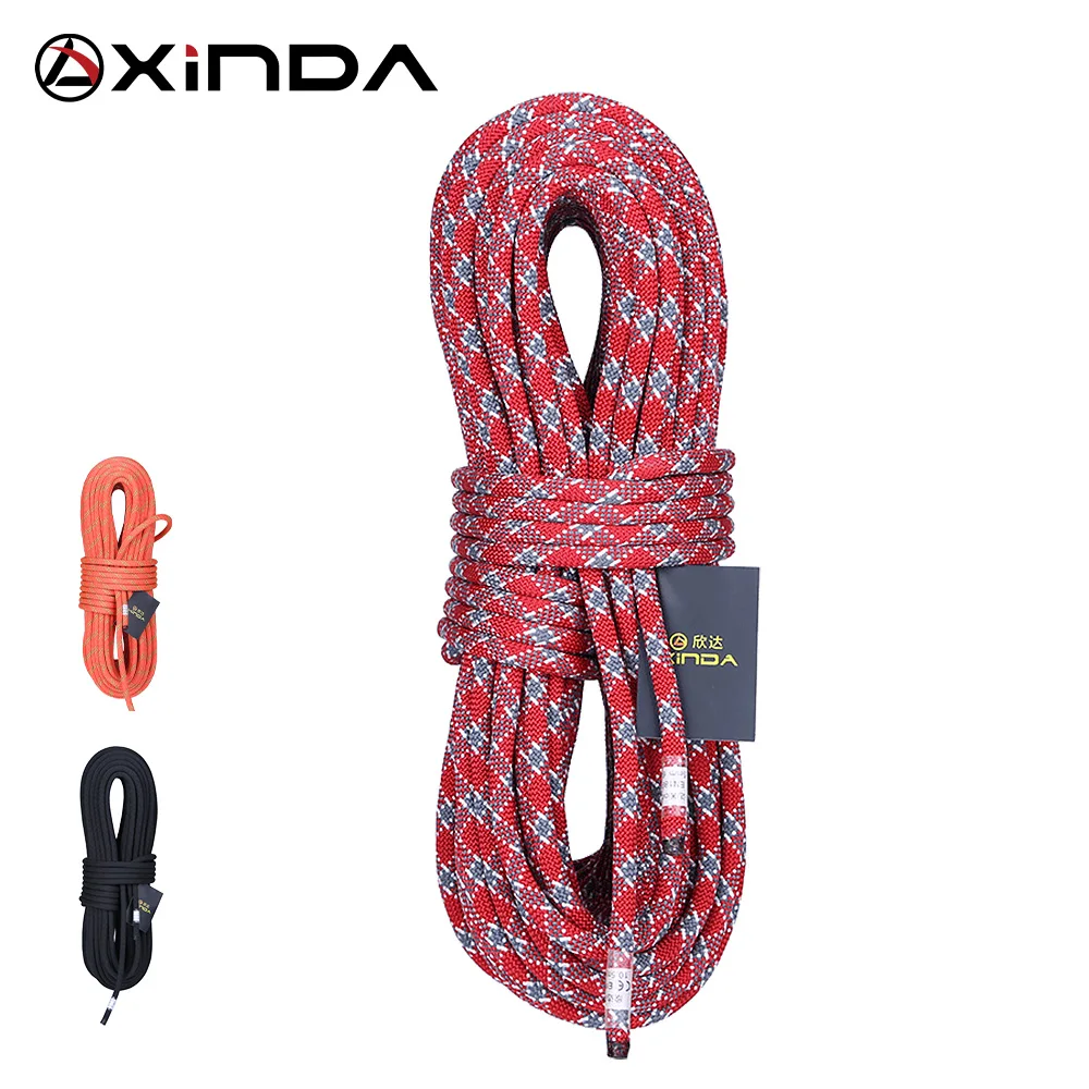 XINDA 직경 10mm 11mm 암벽 등반 로프