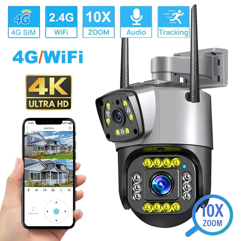 듀얼 렌즈 4G IP 카메라