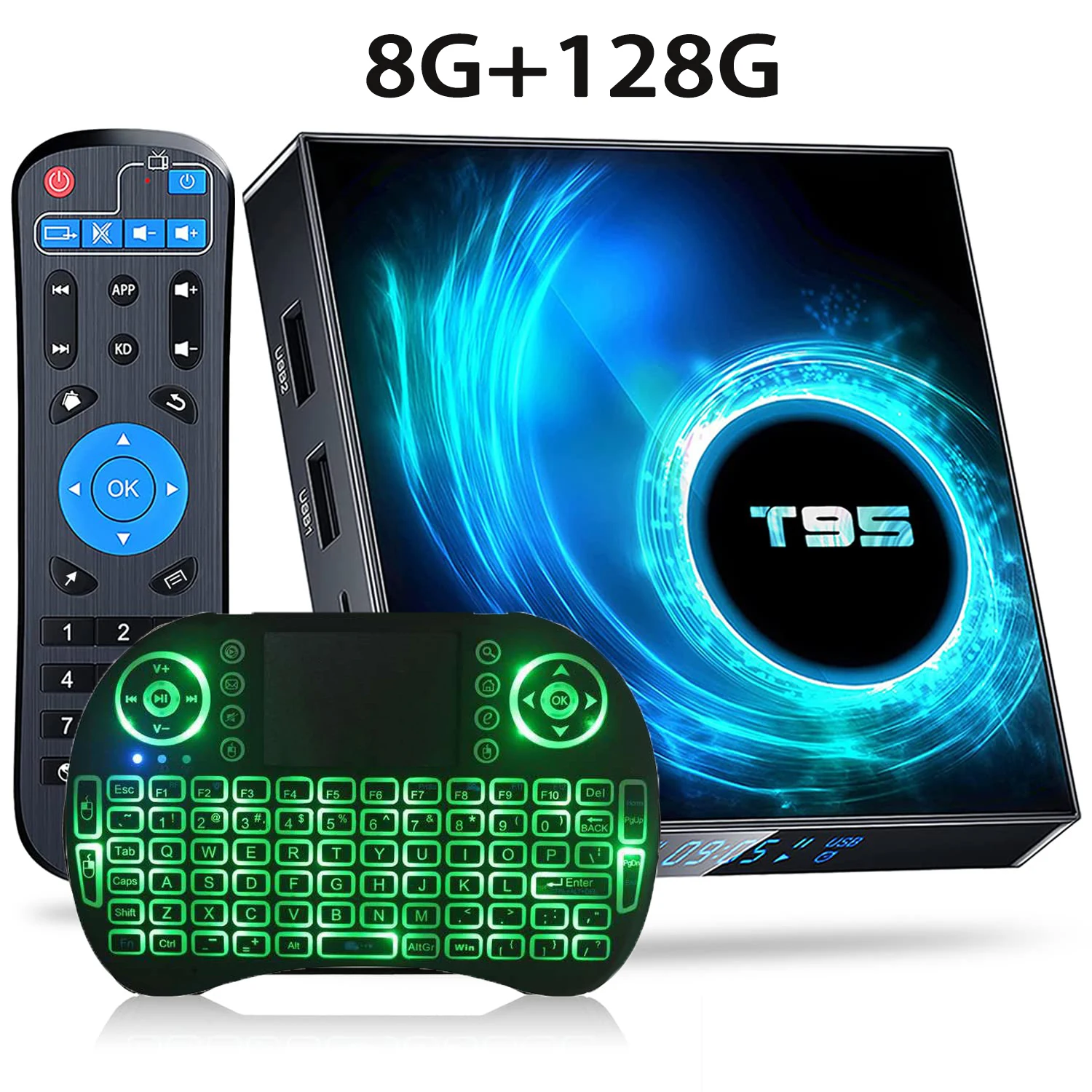 스마트 TV 박스 2024 T95 플러스